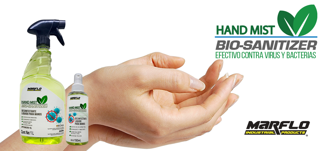 HAND MIST SUSTITUTO DE GEL ANTIBACTERIAL