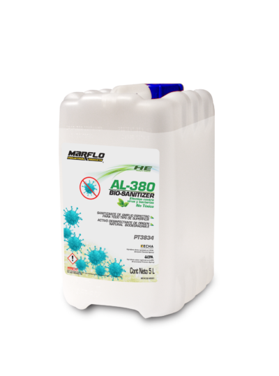 Sanitizante virucida, AL380, marflo